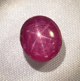 5.5 carat Star Ruby Cabochon from Burma - Colonial Gems