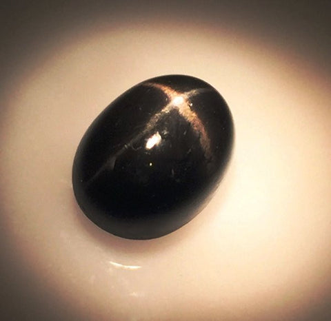 2.9 carat Black Star Sapphire - Colonial Gems