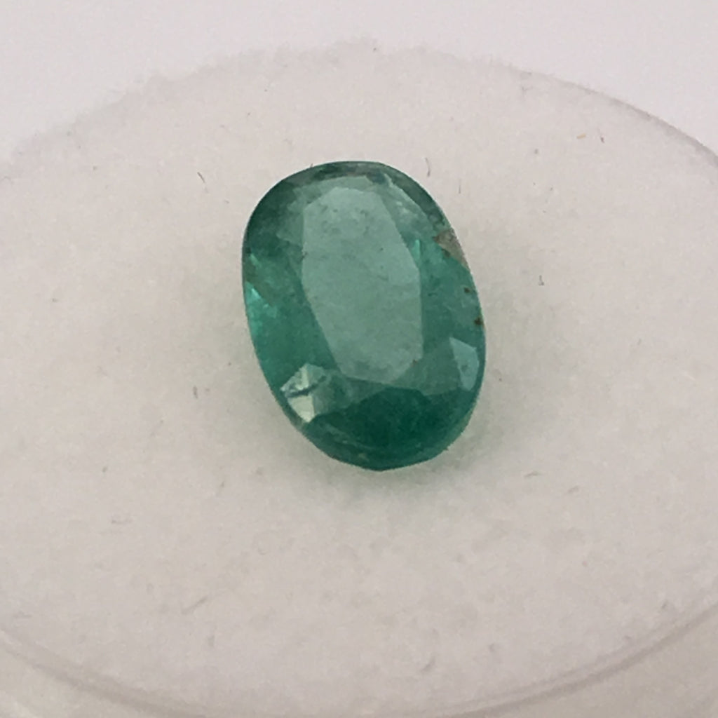2.1 carat Oval Zambian Emerald Gemstone - Colonial Gems