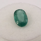 2.1 carat Oval Zambian Emerald Gemstone - Colonial Gems