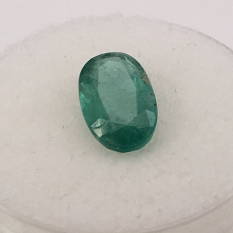 2.1 carat Oval Zambian Emerald Gemstone - Colonial Gems
