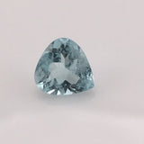 1.3 carat Mount Antero Trillion Cut Aquamarine - Colonial Gems