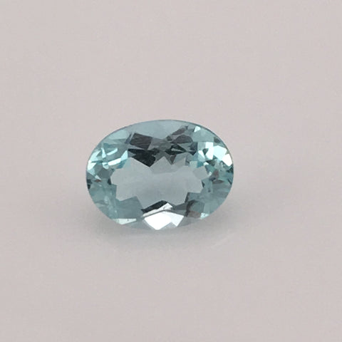 1.5 carat Mount Antero Oval Aquamarine Gemstone - Colonial Gems