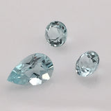 1.3 carat 3-piece Colorado Aquamarine Gemstone Set - Colonial Gems