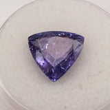 4.35 carat Trillion Cut Tanzanite Gemstone - Colonial Gems