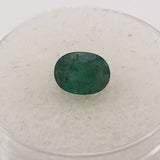 1.1 carat Indian Emerald Gemstone - Colonial Gems