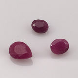 2 carat Set Vietnamese Ruby Gemstones - Colonial Gems