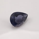 3.07 carat pear cut Burma Iolite Gemstone - Colonial Gems