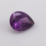 5.3 carat pear cut Purple Zircon Gemstone - Colonial Gems