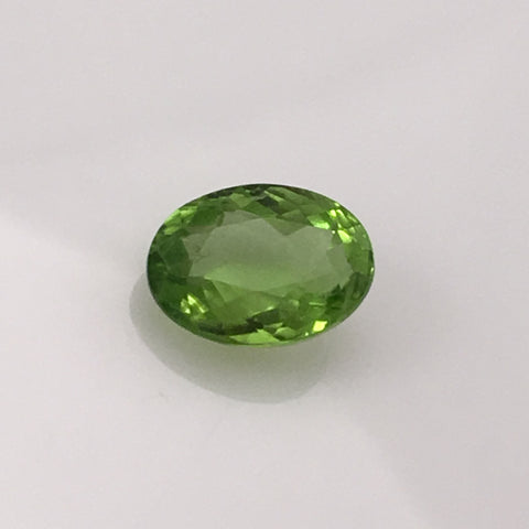 3.5 carat Oval Peridot Gemstone - Colonial Gems