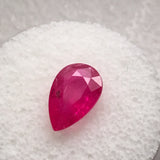 2 carat Tear drop Ruby Gemstone - Colonial Gems