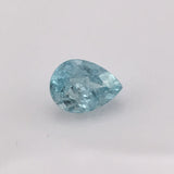 1.5 carat Mount Antero Pear Aquamarine Gemstone - Colonial Gems