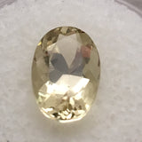 2.5 caral Oval Yellow Chrysoberyl Gemstone - Colonial Gems