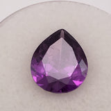 5.3 carat pear cut Purple Zircon Gemstone - Colonial Gems