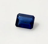 1.27 ct Dazzling Blue Emerald cut  Colorado Kyanite