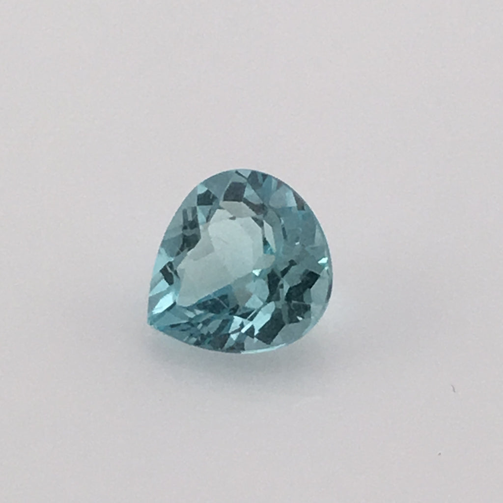 1.2 carat Mount Antero Trillion Cut Aquamarine Gemstone - Colonial Gems