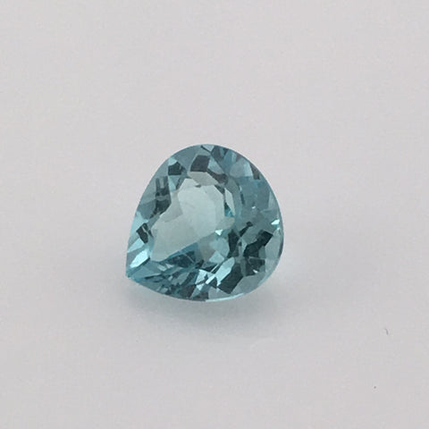1.2 carat Mount Antero Trillion Cut Aquamarine Gemstone - Colonial Gems