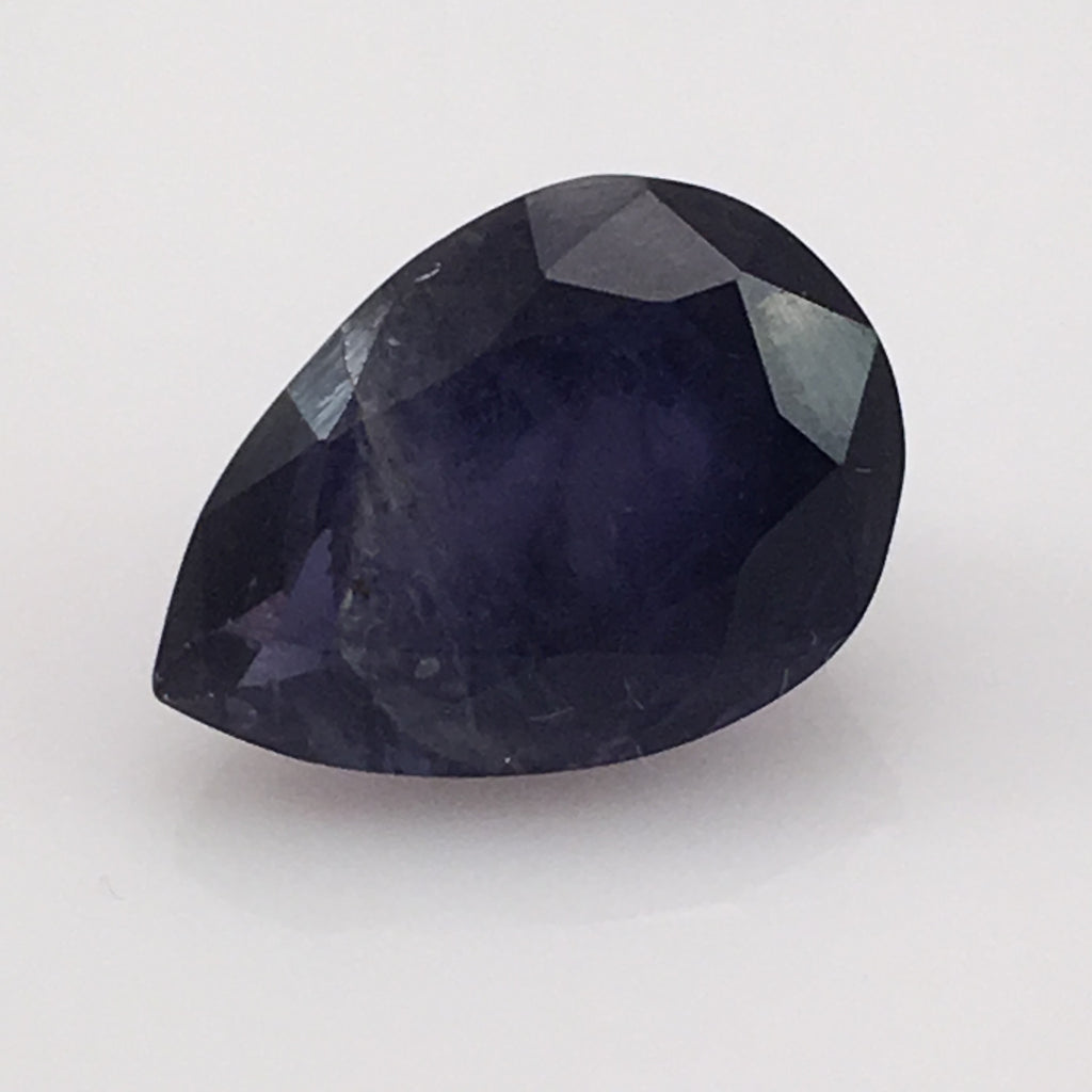 6.1 carat Pear cut Iolite Gemstone - Colonial Gems
