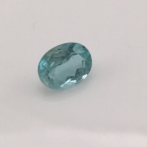 1.5 carat Mount Antero Oval Aquamarine Gemstone - Colonial Gems