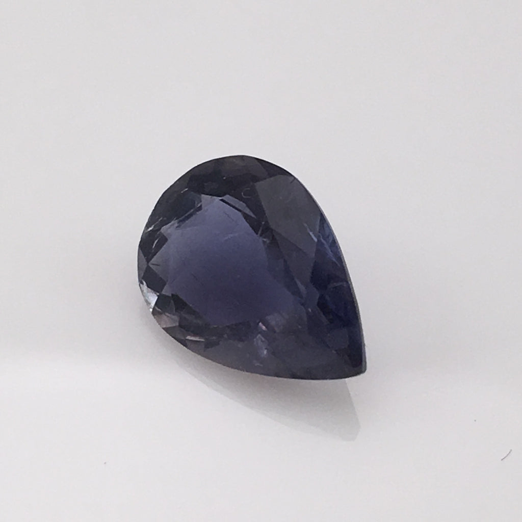 3.07 carat pear cut Burma Iolite Gemstone - Colonial Gems