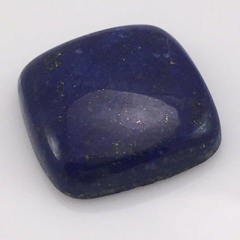 14 carat Italian Lapis Button Gemstone - Colonial Gems