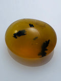 12.7 Carat Yellow Dendrite Opal Cabochon - Colonial Gems