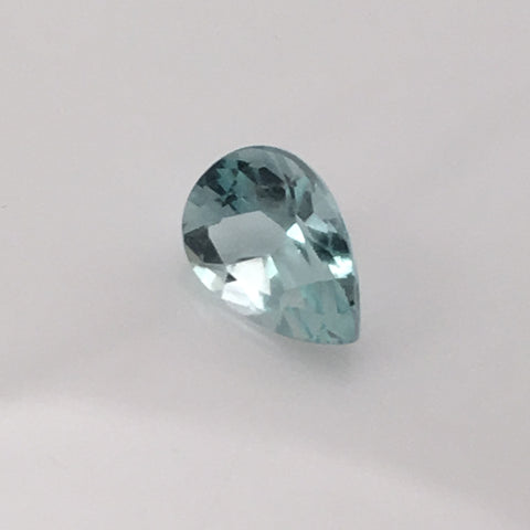 1.2 carat Teardrop Siberian Aquamarine - Colonial Gems