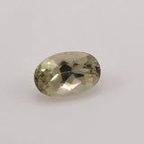 2.5 caral Oval Yellow Chrysoberyl Gemstone - Colonial Gems