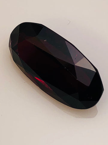 52.6 Carat Oval Rhodolite Garnet - Colonial Gems