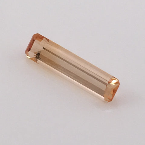 2.8 carat Baguette cut Imperial Topaz Gemstone - Colonial Gems