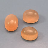 20 carat set of Orange Moonstone Gems - Colonial Gems