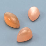8.5 carat Set of Rare Orange Moonstone Gems - Colonial Gems