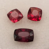 2.9 carat set of Red Spinel Gemstones - Colonial Gems