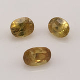 2 carat Green Thai Sphene Gemstone Set - Colonial Gems