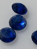 Half carat Dazzling Colorado Kyanite Rounds
