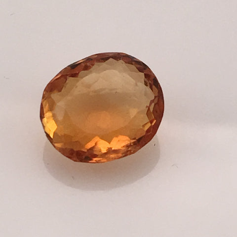 5 carat Golden Fire Citrine Gemstone - Colonial Gems