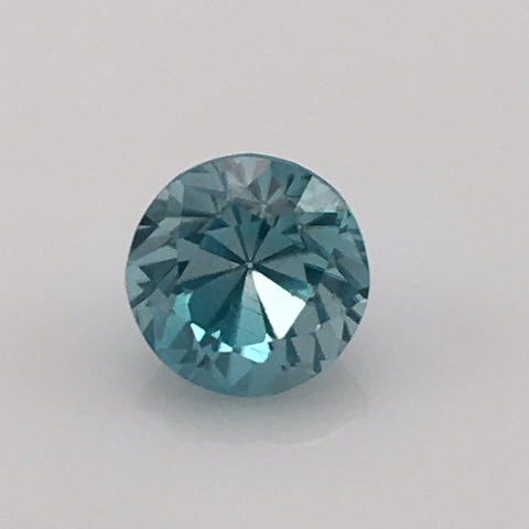 3 carat rare Blue Zircon Gemstone - Colonial Gems