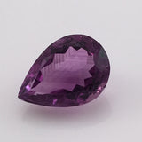 7.3 carat Teardrop Amethyst Gemstone - Colonial Gems