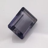 5.5 carat Emerald Cut Iolite Gemstone - Colonial Gems