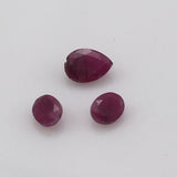 2 carat Vietnamese Ruby Set - Colonial Gems