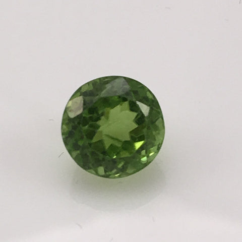 4.1 carat Brilliant Round Peridot Gemstone - Colonial Gems