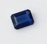 1.27 ct Dazzling Blue Emerald cut  Colorado Kyanite