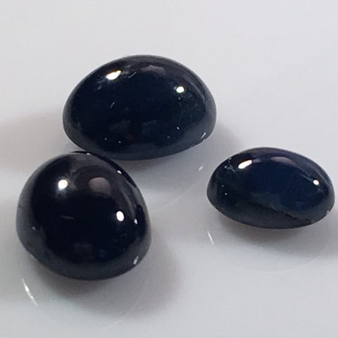 7.9 carat set of Thai Kanchanburi Sapphire Gemstones - Colonial Gems