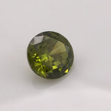 4.5 carat Brilliant Round Green Fire Zircon - Colonial Gems