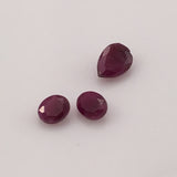 2 carat Vietnamese Ruby Set - Colonial Gems