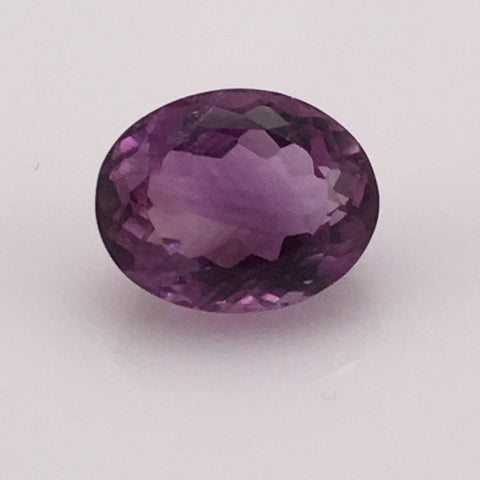 8.2 carat Oval Amethyst Gemstone - Colonial Gems