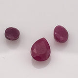 2 carat Set Vietnamese Ruby Gemstones - Colonial Gems