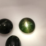 7 carat set of African Kornerupine Cats Eye Gems - Colonial Gems