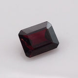 2.7 carat Emerald Cut Rhodolite Gemstone - Colonial Gems