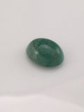 4.3 carat Brazilian Emerald Cabochon - Colonial Gems
